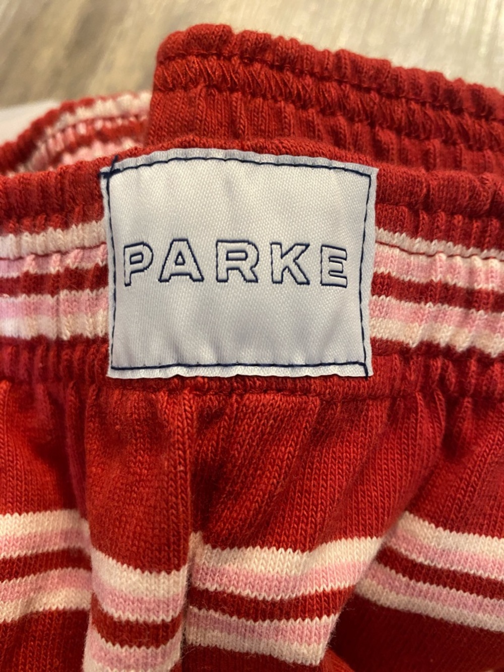 Parke Amour Striped Boxer Pants Size XS - Picture 5 of 6